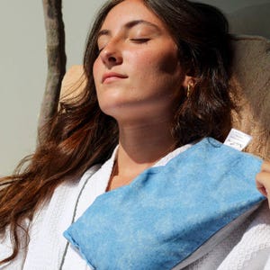 Microwave Heat Pack | Flax seed heat bag | Custom Heating Pad | Scented or Unscented | For Back, Hips, Cramps, Stress, Comfort, Self Care