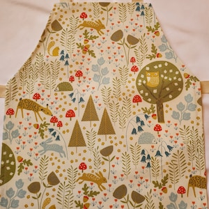 Waldtier Kinderschürze / Pinny / Kleinkind Schürze / Overall / Kinderschürze