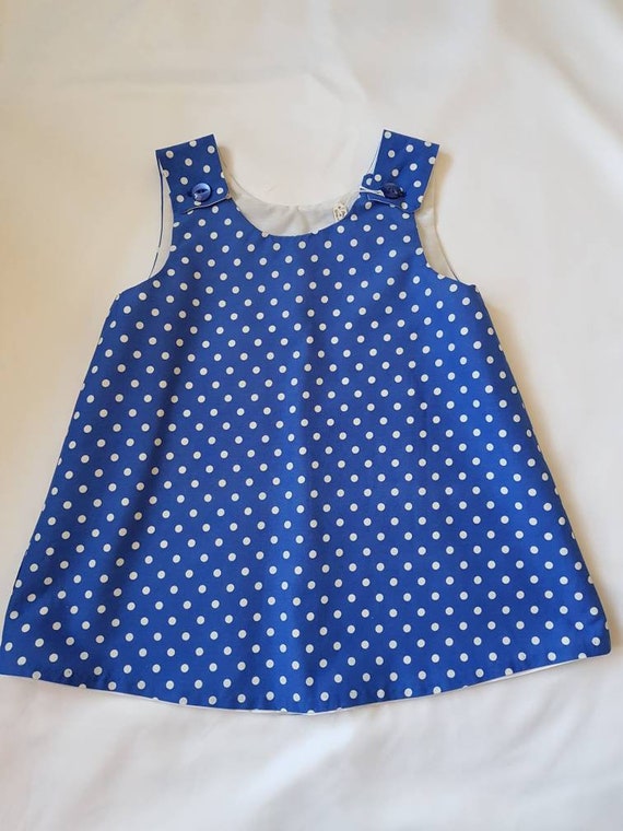 royal blue toddler dress