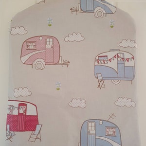 Caravan Peg bag,peg storage,oilcloth peg bag,peg storage,clothes peg holder,clothes pin bag, caravan oilcloth peg bag
