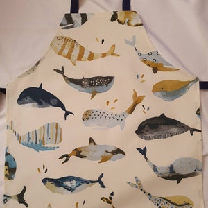 Tablier Poisson, Mammifère Âge de cuisine 10 ans - 12 ans