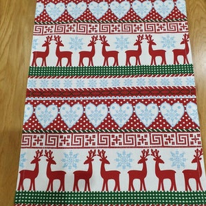 Reindeer Christmas Table Runner