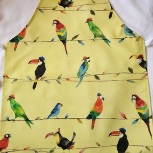 &quot;Erwachsener, &quot;&quot;Exotic BirdCookery&quot;&quot; Schürze / Overall / Pinny (leichte Sekunde)&quot;