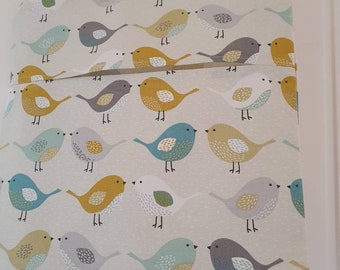 Peg bag,peg storage,fabric peg bag,peg storage,clothes peg holder,clothes pin bag, bird fabric peg bag