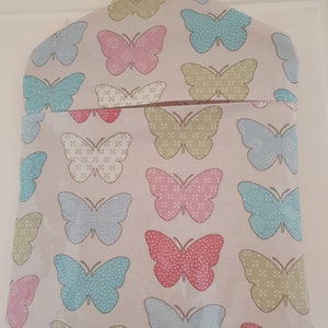 Butterfly Peg bag,peg storage,oilcloth peg bag,peg storage,clothes peg holder,clothes pin bag /  oilcloth peg bag butterfly