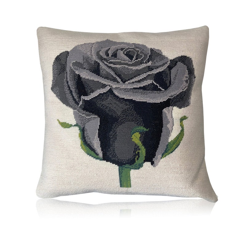 Black Rose Tapestry Kit