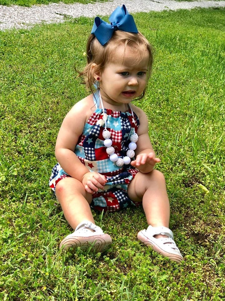 Fourth of July Outfit Baby Girls 4th of July Outfit 4th of | Etsy