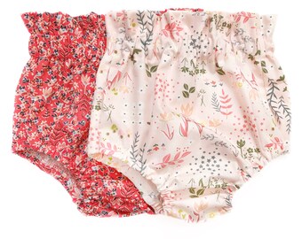 Floral Baby Bloomers, High Waist Bloomers, Baby Bloomers, Baby Shorts, Toddler Bloomers, Toddler Shorts, Floral Bloomers, Floral Shorts