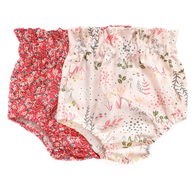Floral Baby Bloomers High Waist Bloomers Baby Bloomers Baby Etsy