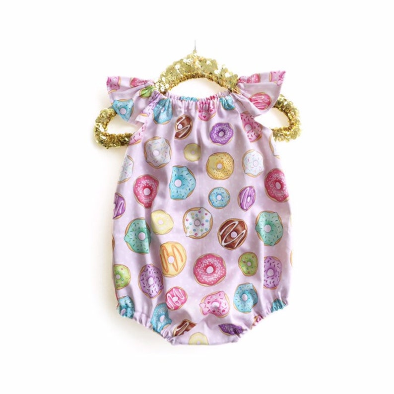 baby girl donut outfit