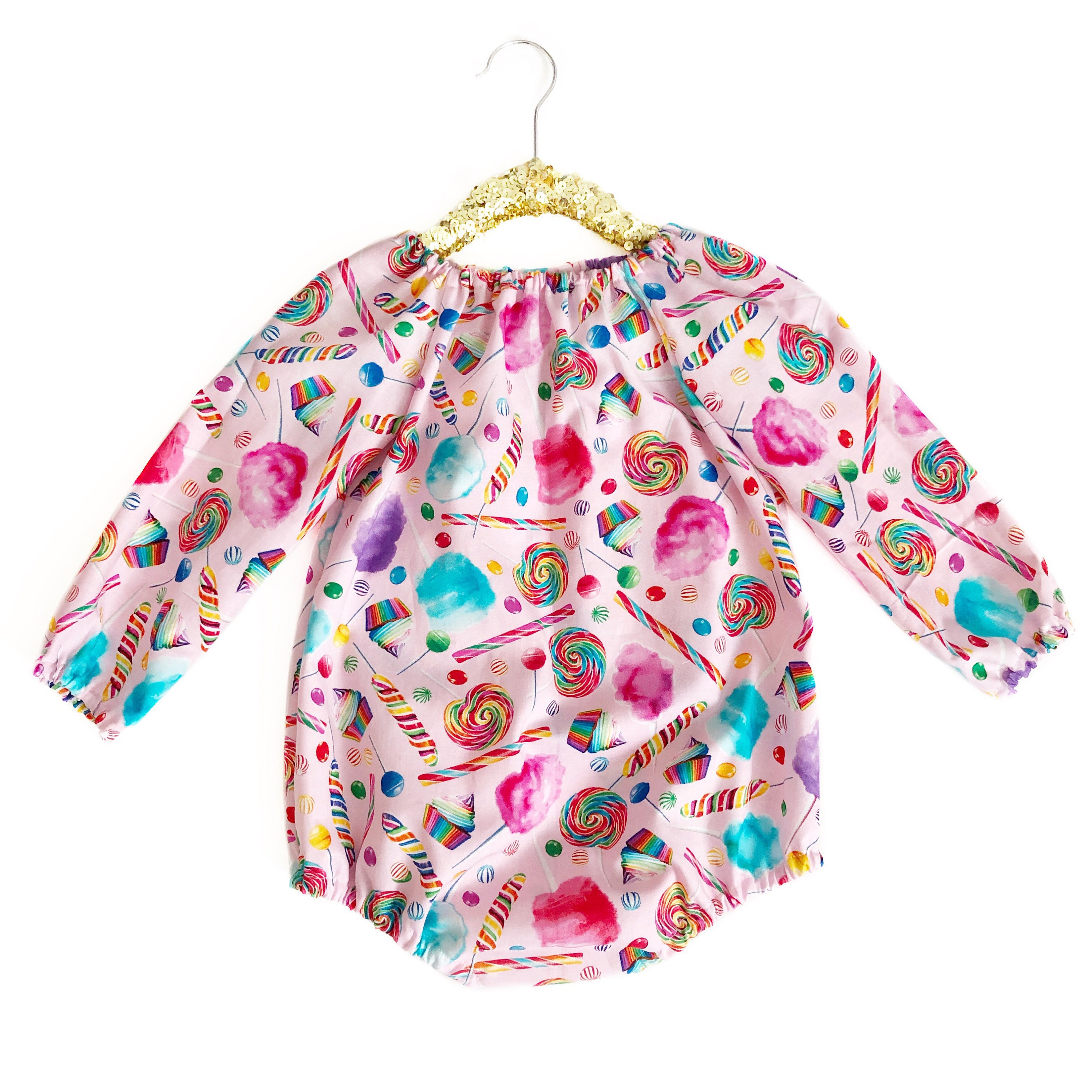 Girls Candy Outfit Girls Candy Dress Baby Romper Toddler Etsy