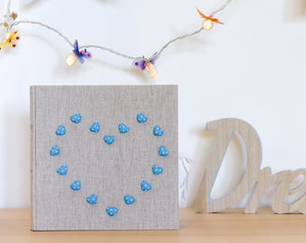 Handcrafted photo album