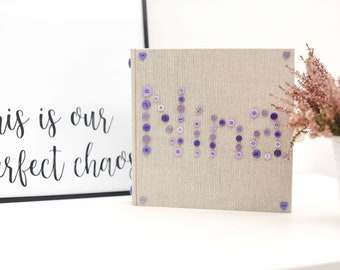 Album Fotografico Artigianale In Similpelle - Personalizzabile Con Plexiglass, Per Matrimoni E Eventi, Bianco - Foto 3