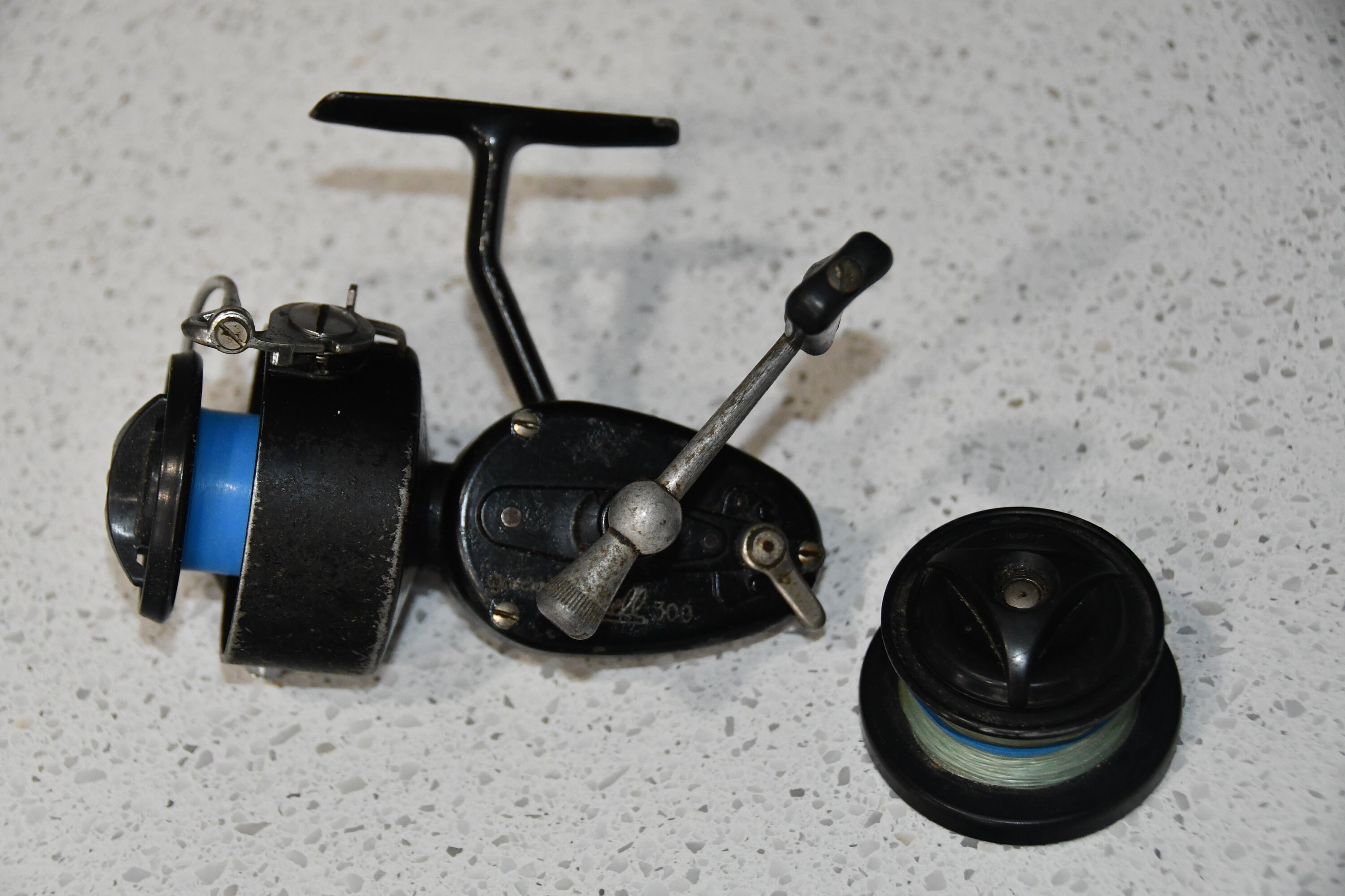 Vintage GARCIA MITCHELL 300 A Spinning Spin Fishing Reel.made in FRANCE
