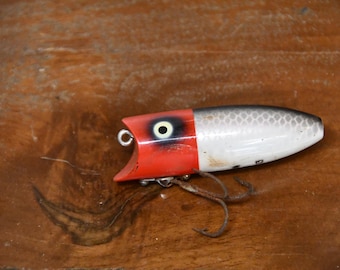 Vintage Heddon Lucky 13 Natural Leopard Frog Fishing Lure - Etsy
