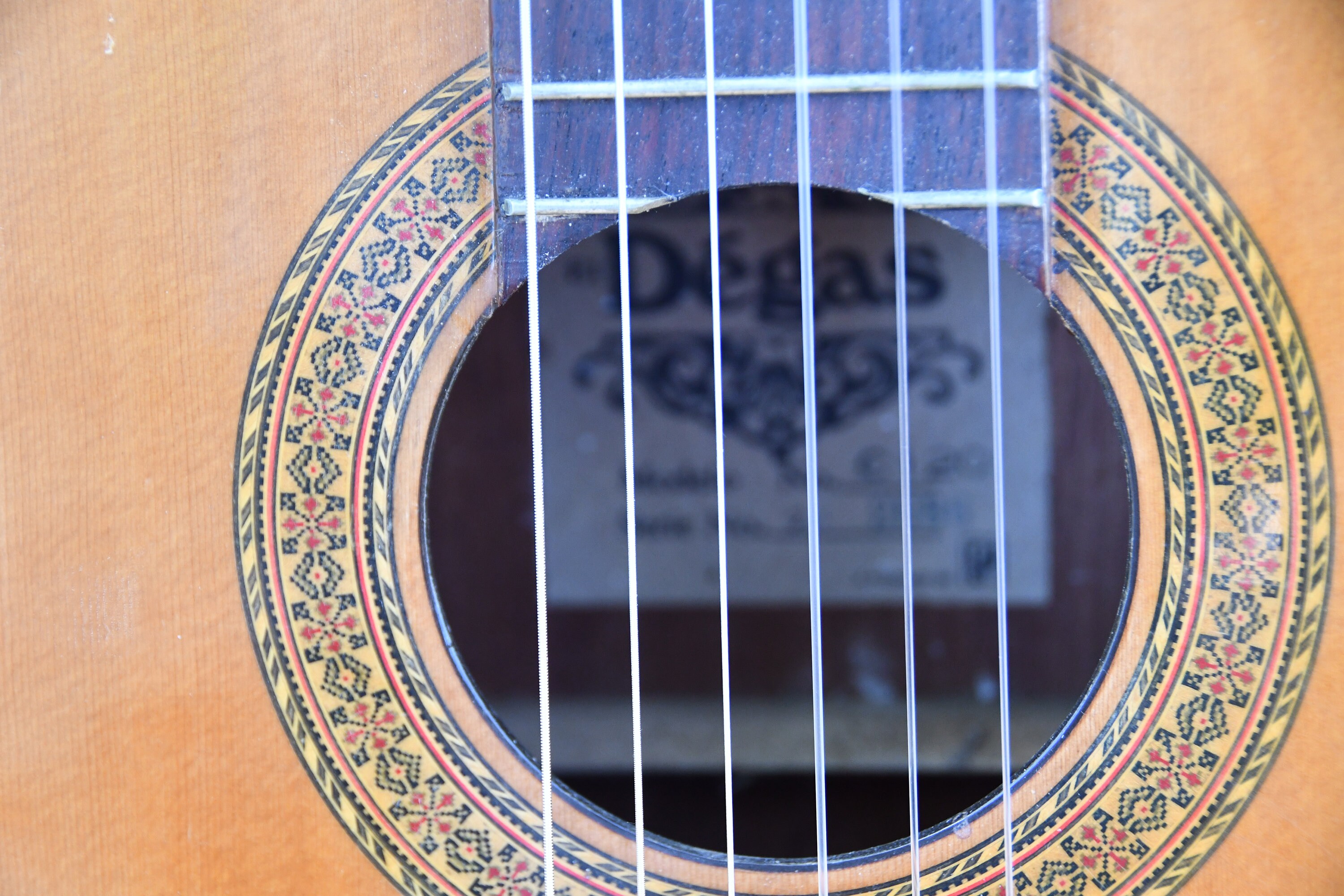 Vintage El Degas Classical Guitar - Etsy