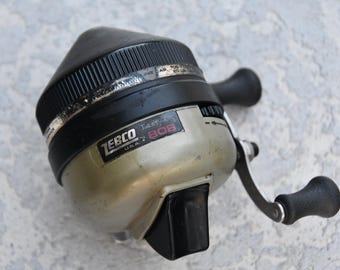 Vintage Super Zebco Model 22 Thumb Ball Spin Cast Fishing Reel - Etsy