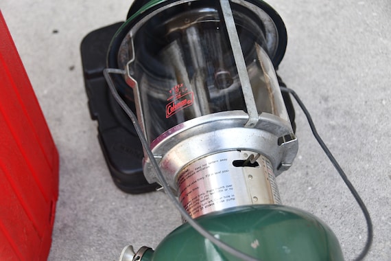 Vintage Coleman Lantern With Case - Etsy
