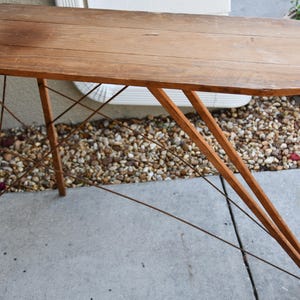 Vintage Wood Ironing Board