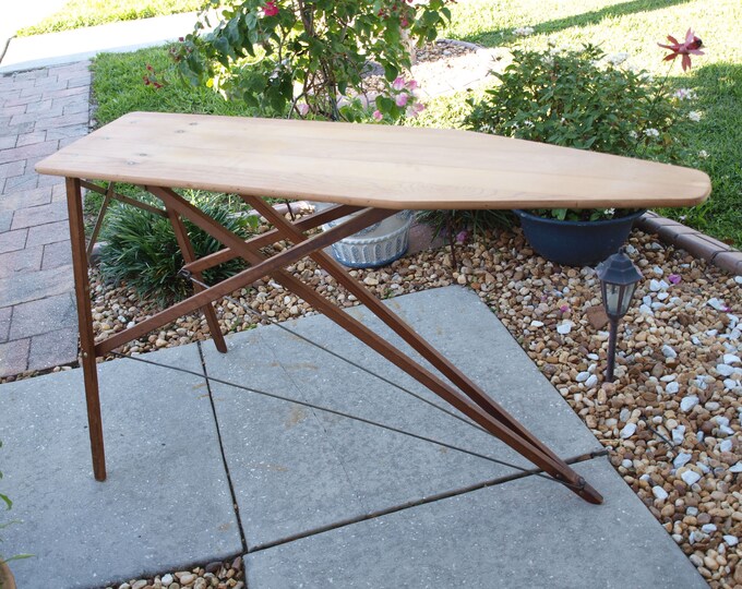 Nice Old Wood Ironing Board Etsy
