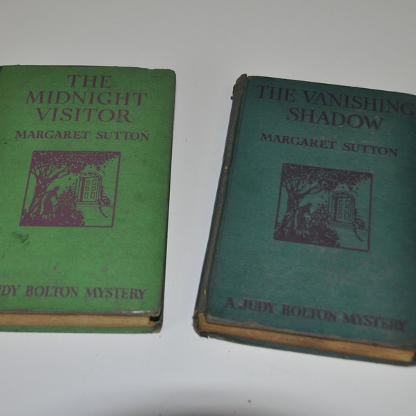 Margaret Sutton's The Vanishing Shadow And The Midnight Visitor