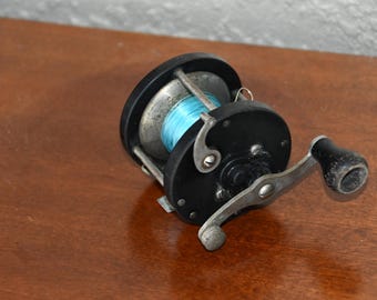 Moulinet De Pêche Vintage Ocean City 991 Oakland - Pour Surf Casting En Mer - Avec Boîte Et Accessoires