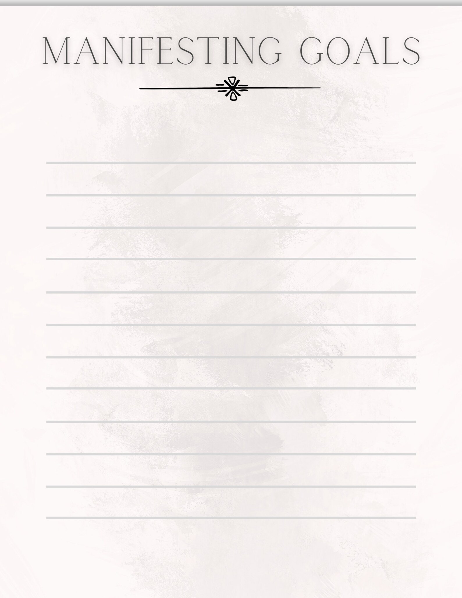 Manifestation Planner, Printable Planner, Manifestation Guide, Law of ...