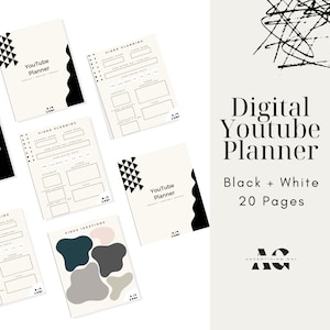 Digital Youtube Planner