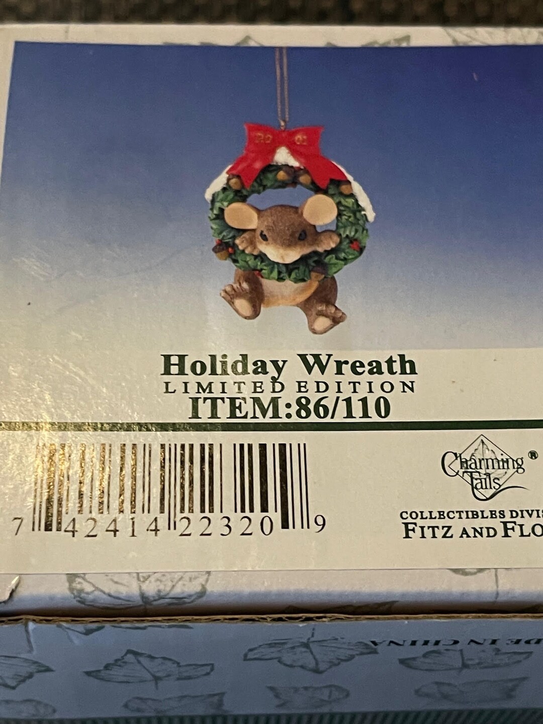 Charming Tails Limited Edition Christmas Ornament Entitled Etsy