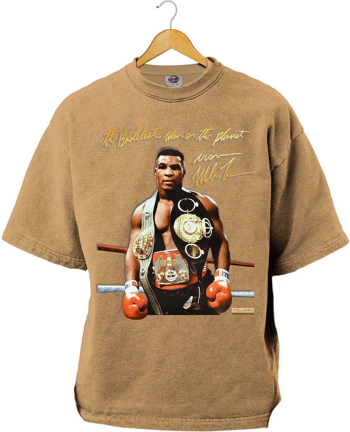 T-shirt Graphique Mike Tyson & Bruce Lee - Neuf Avec étiquettes - Taille S à 5XL