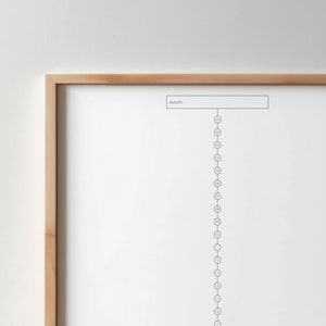 Timeline, minimalist monthly calendar, wall calendar, large, A1, A3, black and white, family planner, couple calendar, monthly planner undated