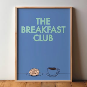 Poster The Breakfast Club - Stampa, Decorazione murale, Arte, Citazione, Arte, Stampa, Arte murale, Stampa digitale, Detto, DIN A4 A3, Set grande