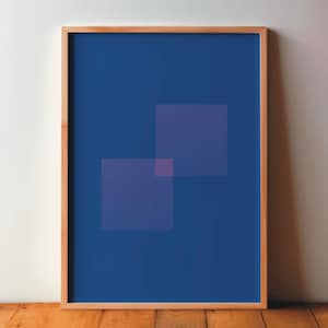 Abstrakte Kunst / Minimalistische Illustration #5 – Poster, Bild, Mid Century, Art Deco, Boho, Modern Art Print, Wandkunst, Kunstdrucke, A4
