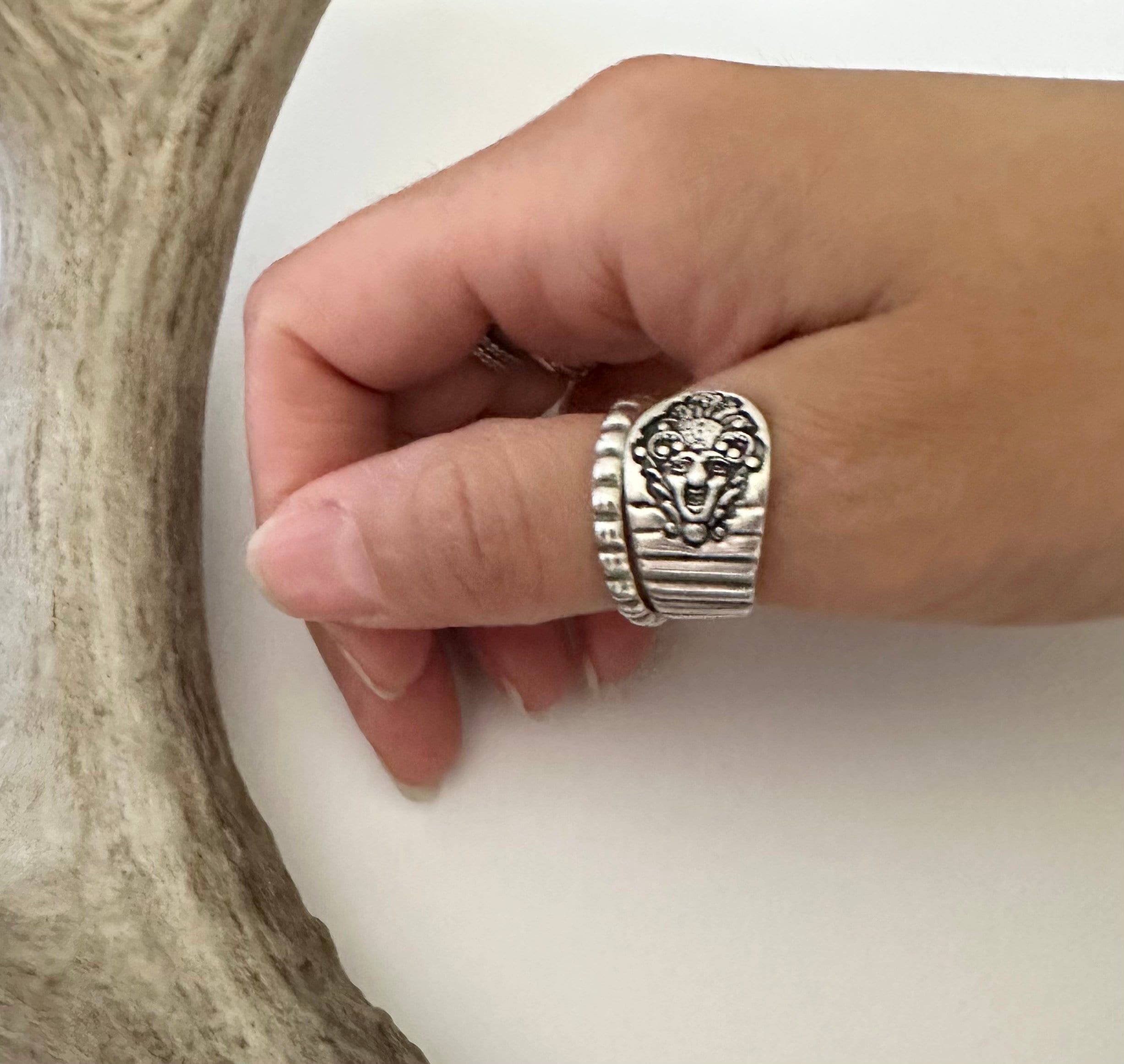 Gorham Silver Spoon Ring - Etsy