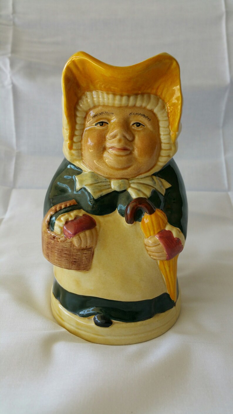 Vintage Betsy Toby Jug Tony Wood & Sons Ashland | Etsy