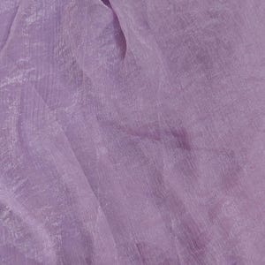 3 meter lavender purple crinkle shot-silk chiffon crepe fabric summer dress dance skirts screen material 150cm 59&quot; width  MM196