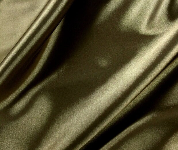3 meters 145cm 57 width bronze faux silk satin fabric Etsy