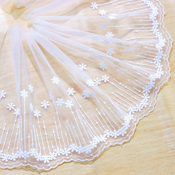 White tulle fabric, lingerie, wedding, milk tulle fabric by yard, 59
