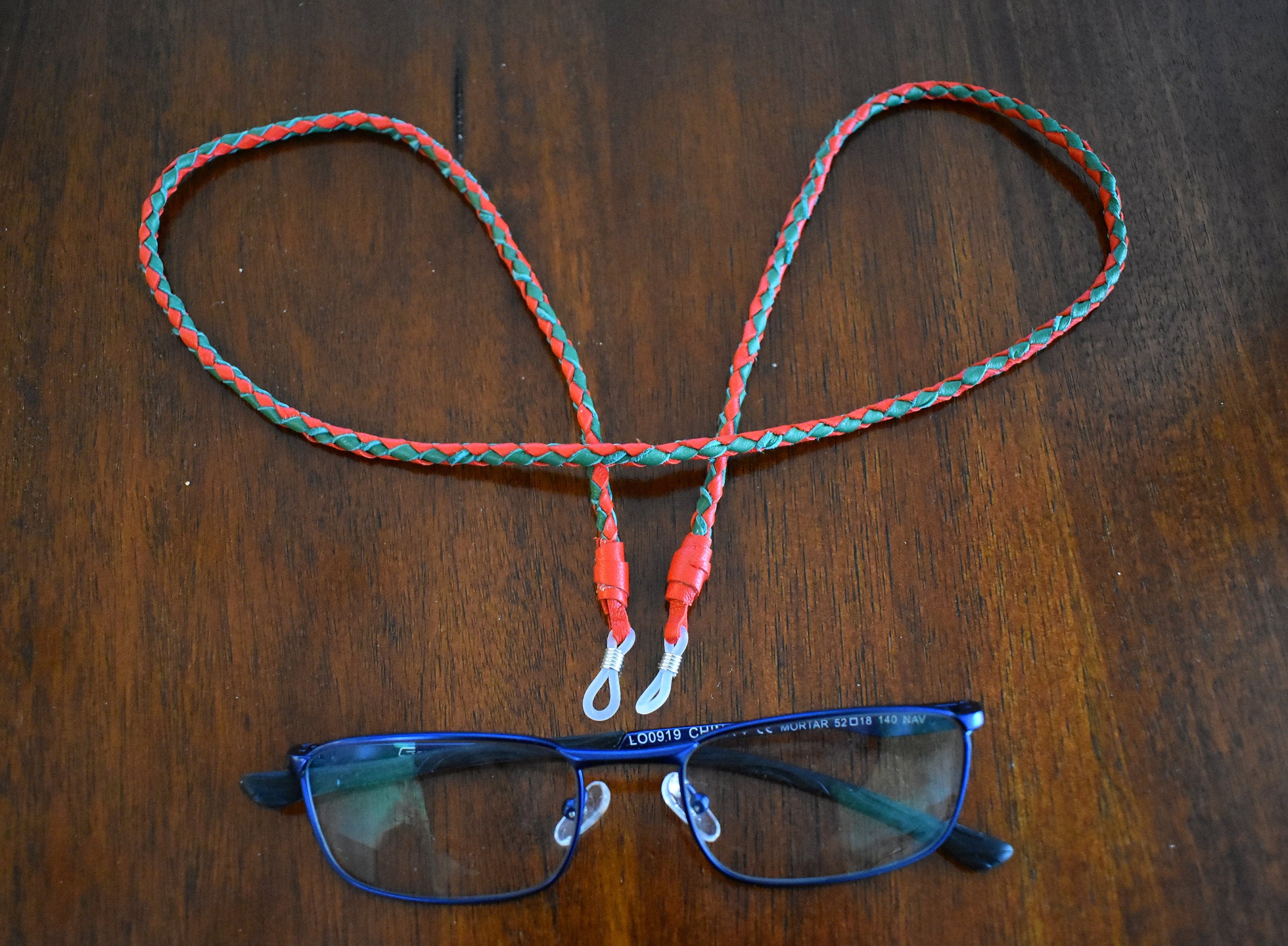 Leather Eyeglass Straps Woven Braided Lanyard Cords for Etsy