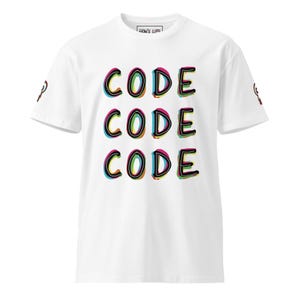 Code Code Code How’s Life Unisex premium t-shirt