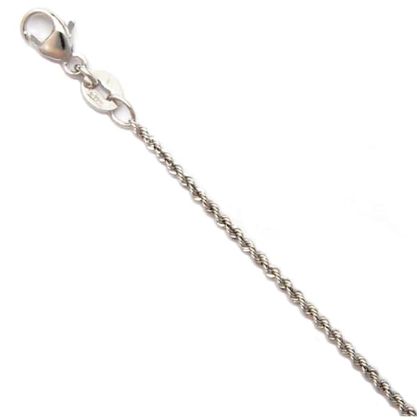 Platinum Rope Chains Etsy