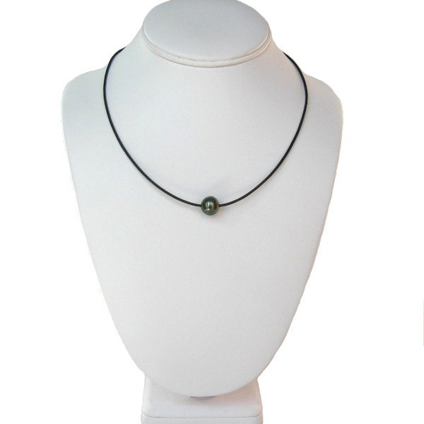 Pearl Leather Cord Etsy