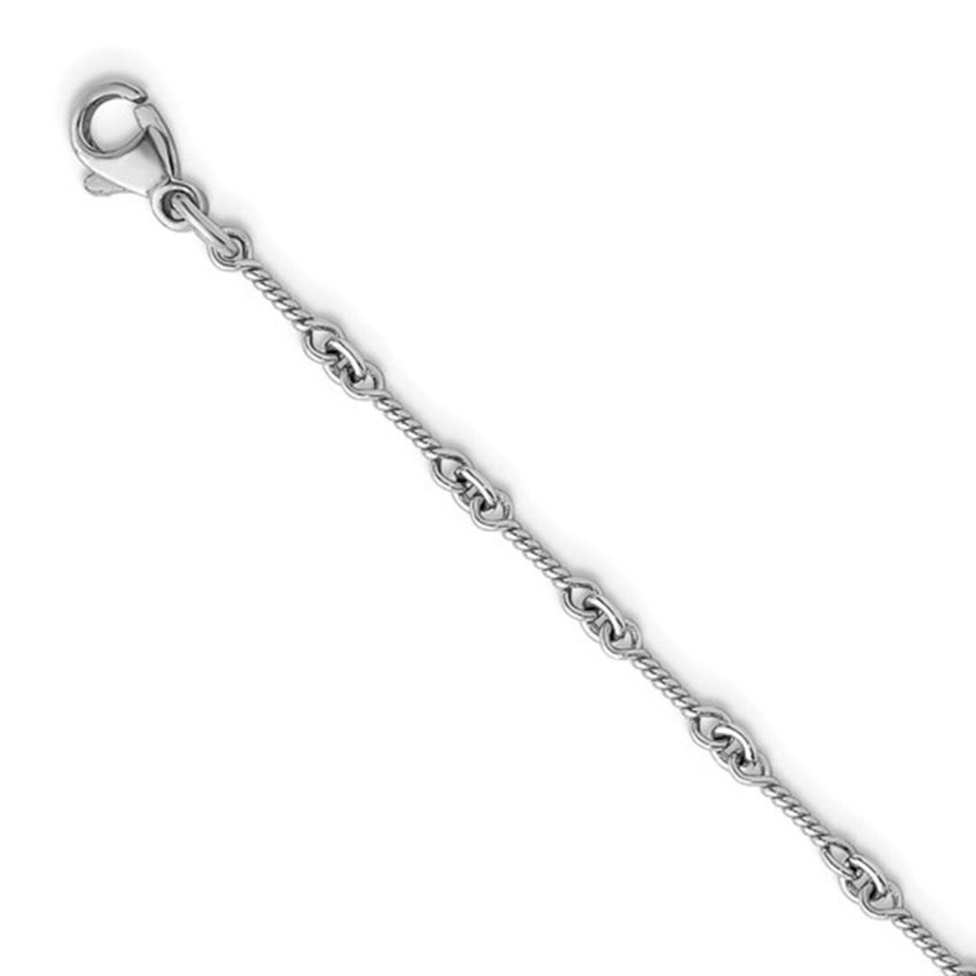 2.8 mm プラチナ PT950 ツイストリンクチェーン 7インチ 16インチ 18