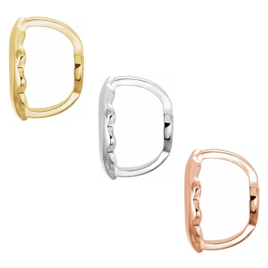 2 Pcs 0.041 Threaded Earring Back W/ 5.5mm Pad 10K Gold, 14K Gold, 18K