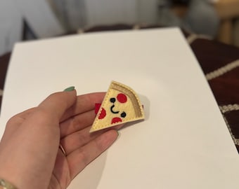 Pizza hair clip