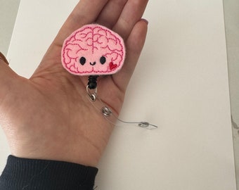 Brain badge reel