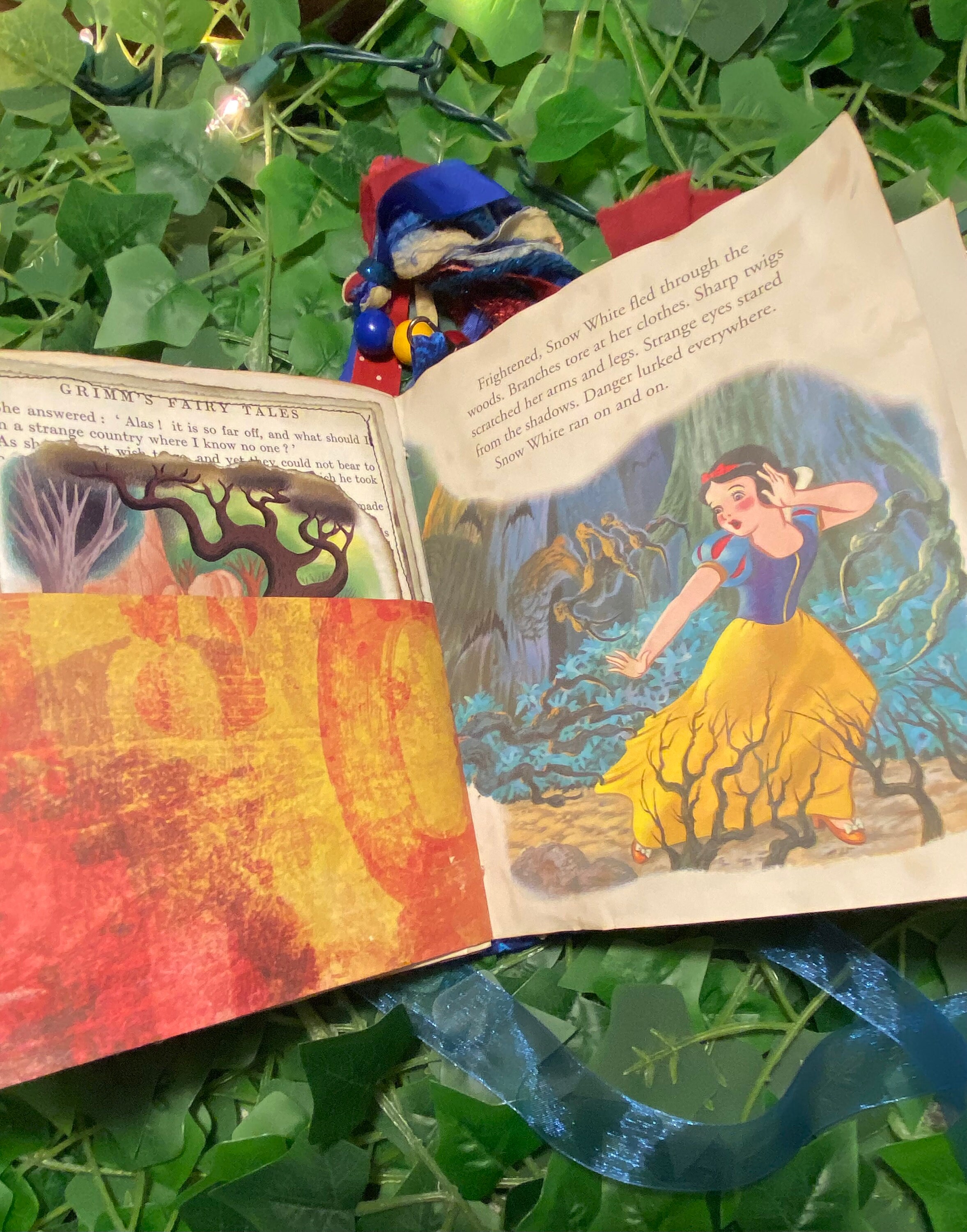 Vintage Look Snow White Little Golden Book Junk Journal, Distressed