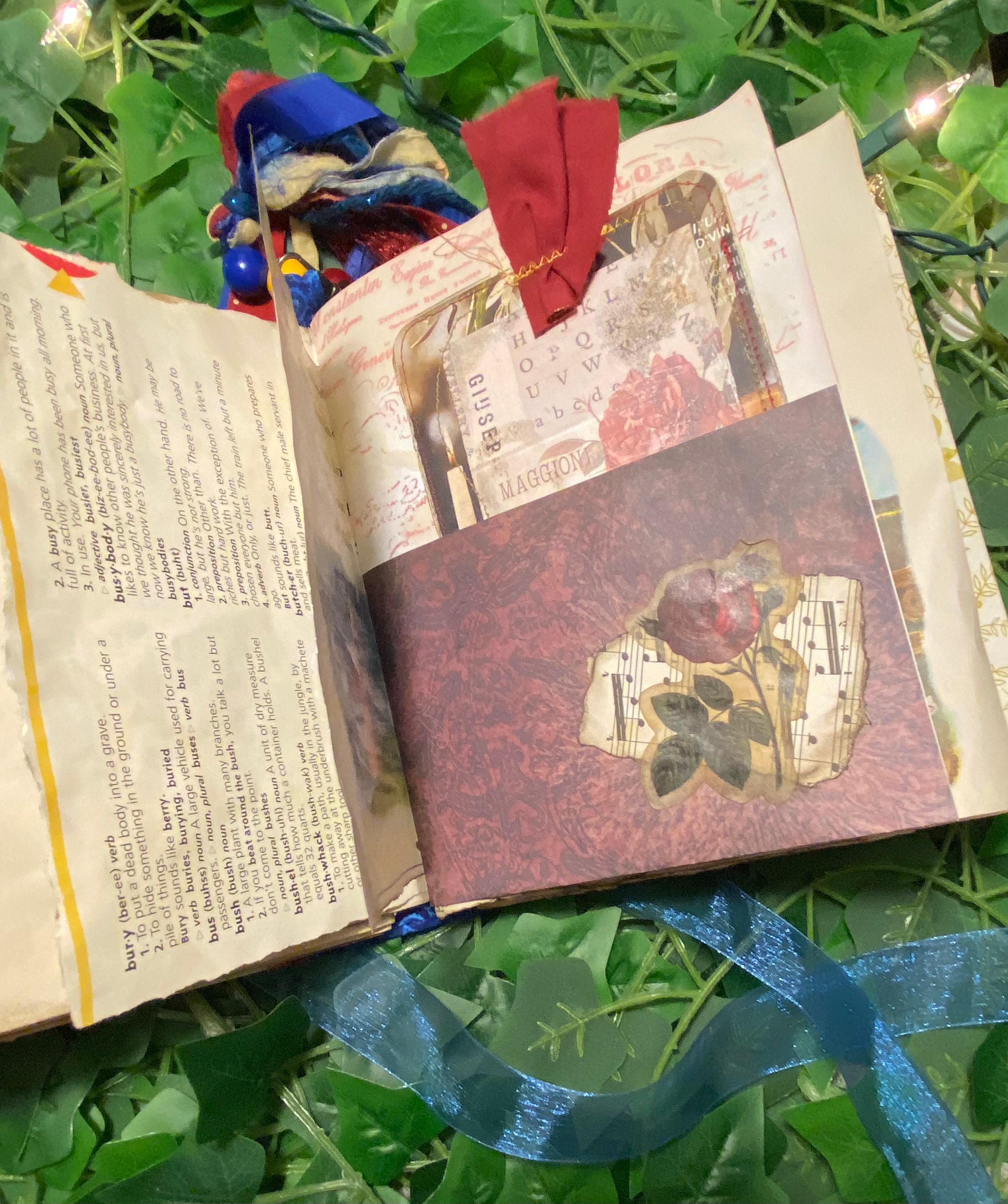 Vintage Look Snow White Little Golden Book Junk Journal, Distressed