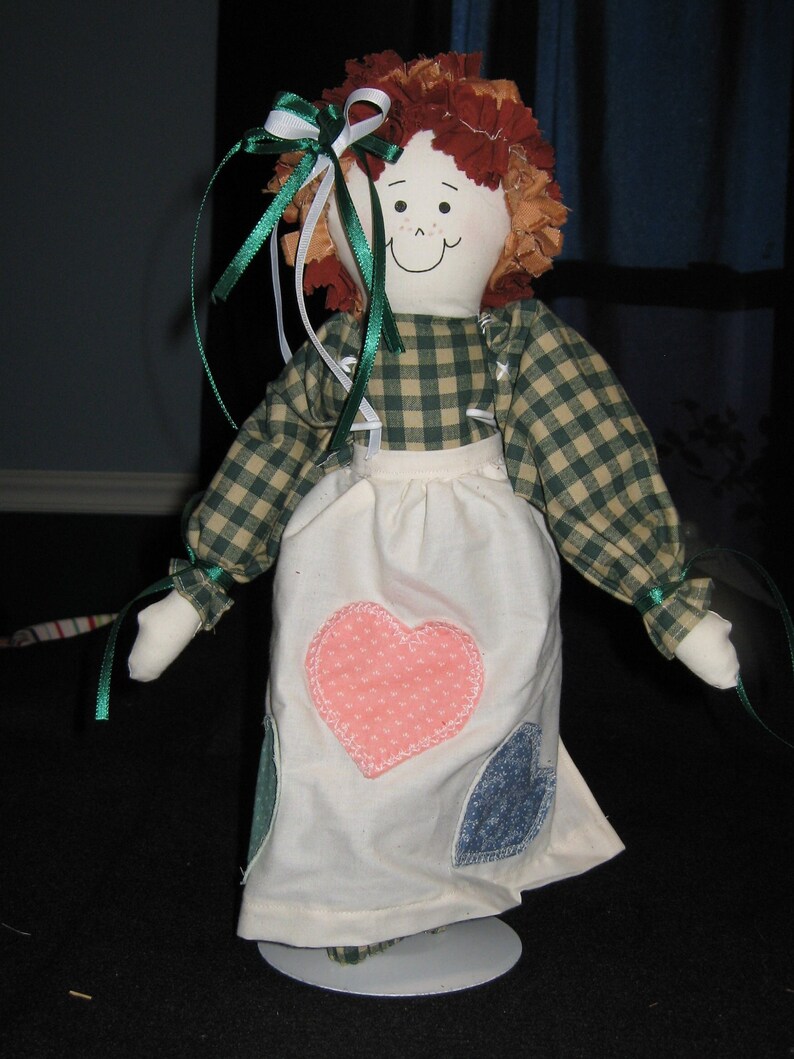 Plastic Bag Holder Doll Etsy
