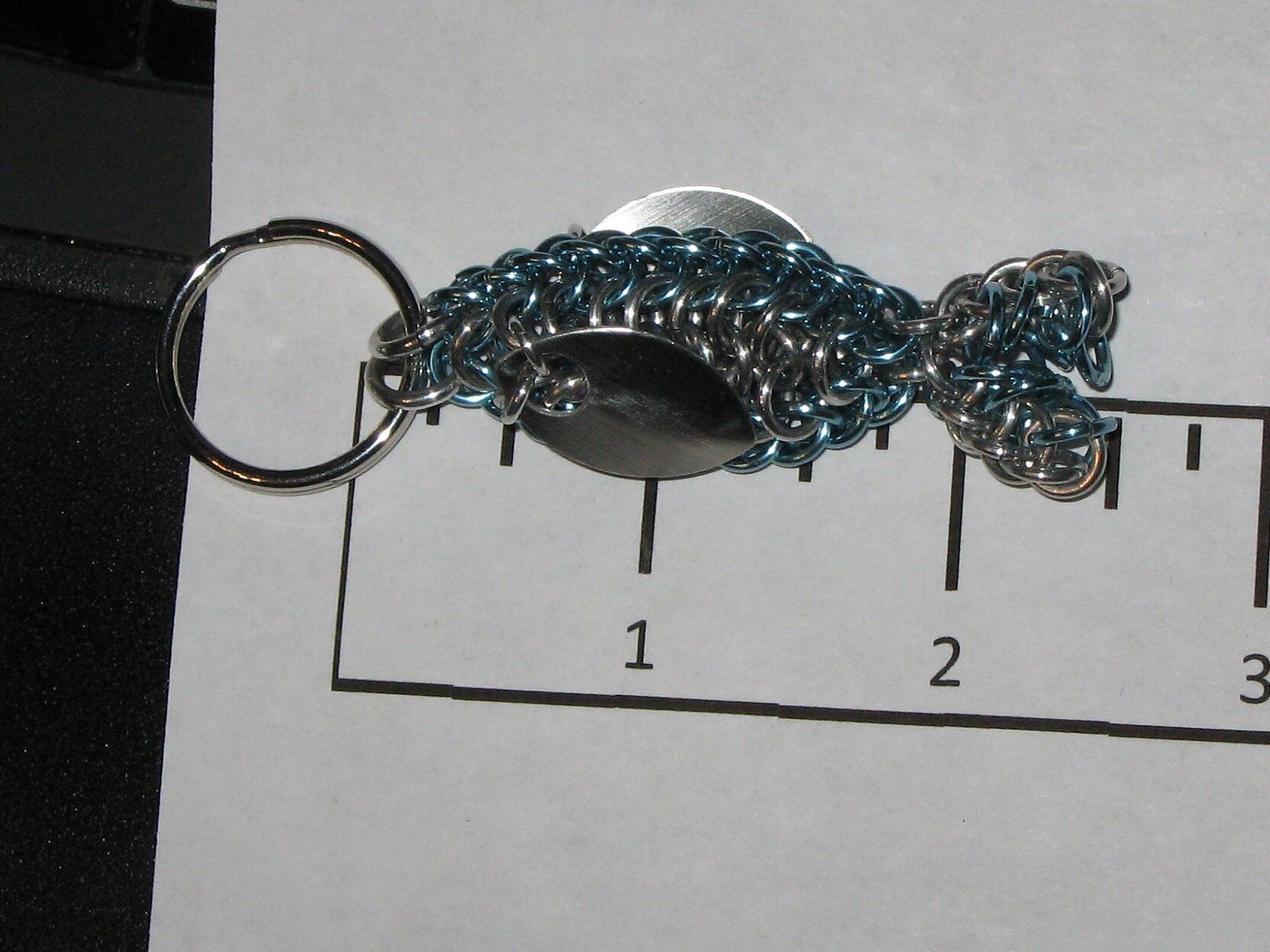 Chainmaille Fish Keychain - Etsy